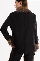 Ramme-Raider Fur Jacket With Animal Print v2-Ceket-4-Milagron.com