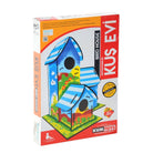 Redka - KumToys-Kum Boyanabilir 3'Lü Kuş Evi Bird House-Oyuncak-1-Milagron.com