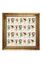 Ruksstore-Circus Family İpek İllüstrasyon Eşarp Fular-Şal & Fular-1-Milagron.com