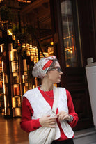 Ruksstore-Fungi İpek İllüstrasyon Eşarp Fular-Şal & Fular-5-Milagron.com