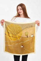 Ruksstore-Village İpek İllüstrasyon Eşarp Fular-Şal & Fular-6-Milagron.com