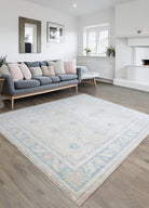 Soho Antiq-Adal Rustik Desenli El Dokuma Yün Halı 217x275 Cm-Halı-2-Milagron.com