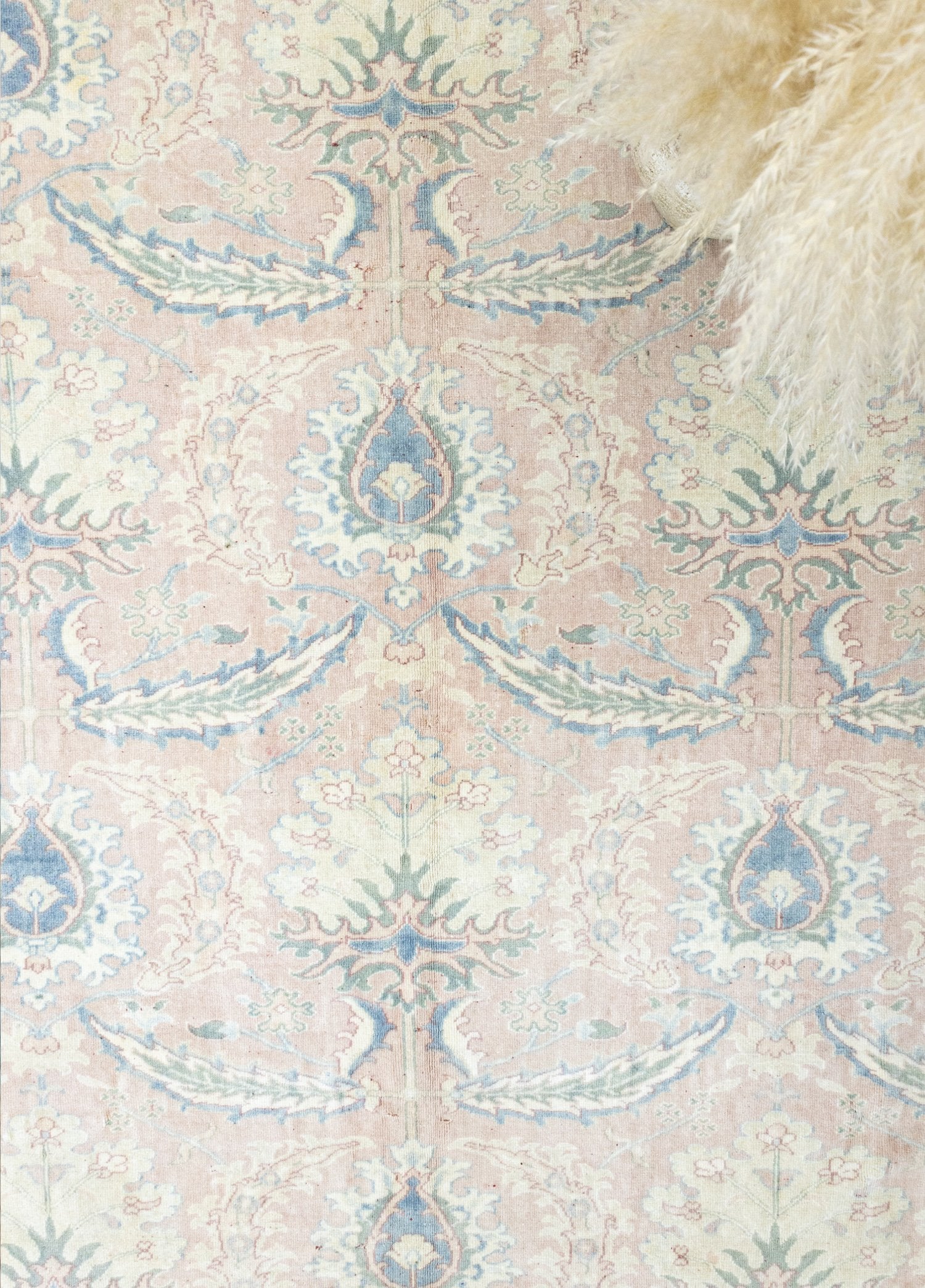 Soho Antiq-Adal Rustik Desenli El Dokuma Yün Halı 217x275 Cm-Halı-3-Milagron.com