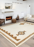 Soho Antiq-Anya İlkel Tasarımlı El Dokuma Halı 246x336 Cm-Halı-2-Milagron.com