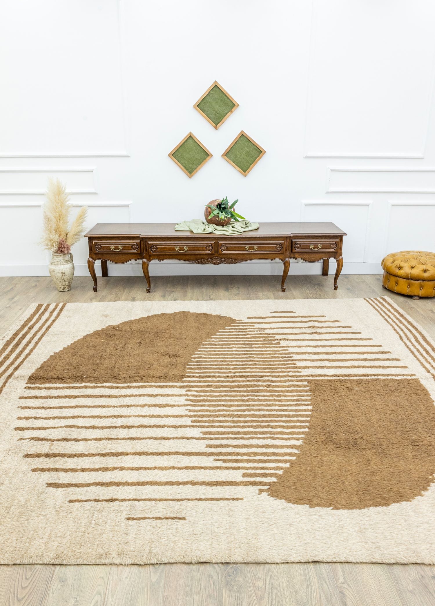 Soho Antiq-Aripa Modern Tasarımlı El Dokuma Yün Halı 264x305 Cm-Halı-2-Milagron.com