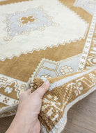 Soho Antiq-Arven Geometrik Madalyon Tasarımlı Uşak Halısı 248x301 Cm-Halı-4-Milagron.com