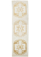 Soho Antiq-Asel Vintage El Dokuma Yün Herki Yolluk 91x381 Cm-Halı-1-Milagron.com
