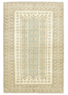 Soho Antiq-Asher Geometrik Desenli Döşemealtı Yün Halı 164x248 Cm-Halı-1-Milagron.com