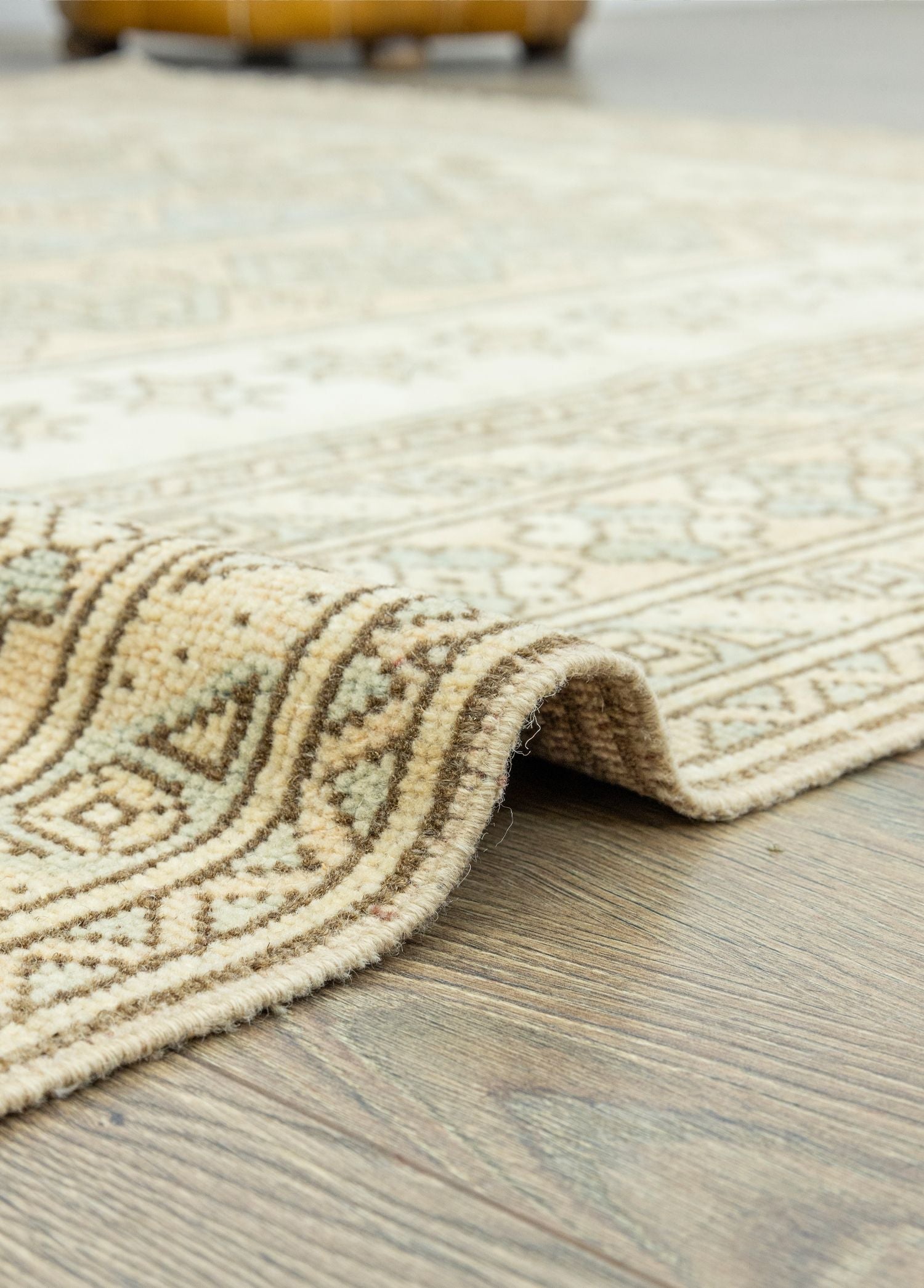 Soho Antiq-Asher Geometrik Desenli Döşemealtı Yün Halı 164x248 Cm-Halı-4-Milagron.com