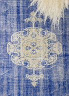 Soho Antiq-Asifa Madalyon Desenli El Dokuma Vintage Halı 220x304-Halı-3-Milagron.com