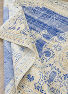 Soho Antiq-Asifa Madalyon Desenli El Dokuma Vintage Halı 220x304-Halı-6-Milagron.com