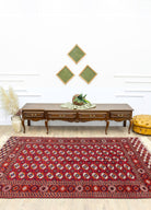 Soho Antiq-Aşkabat Geleneksel Türkmen Desenli Halı 196x282 Cm-Halı-2-Milagron.com