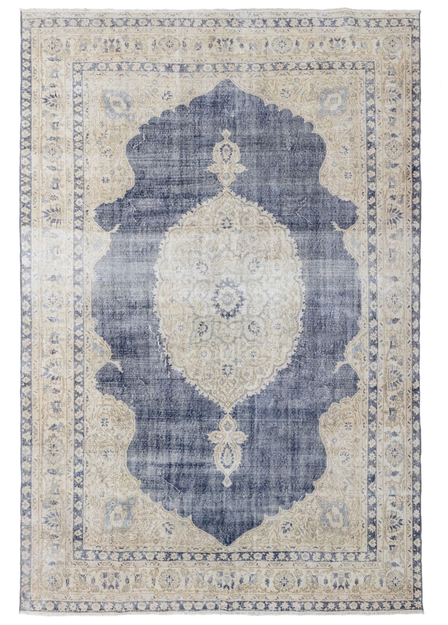 Soho Antiq-Asra Madalyon Desenli El Dokuma Isparta Halısı 240x361 Cm-Halı-1-Milagron.com