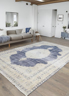 Soho Antiq-Asra Madalyon Desenli El Dokuma Isparta Halısı 240x361 Cm-Halı-2-Milagron.com