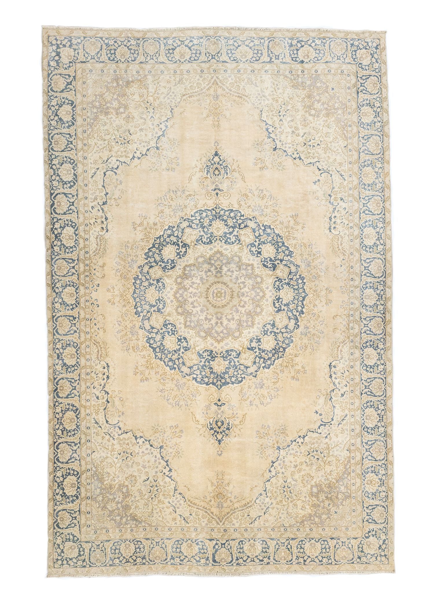 Soho Antiq-Azel Madalyon Desenli El Dokuma İran Halısı 229x346 Cm-Halı-1-Milagron.com