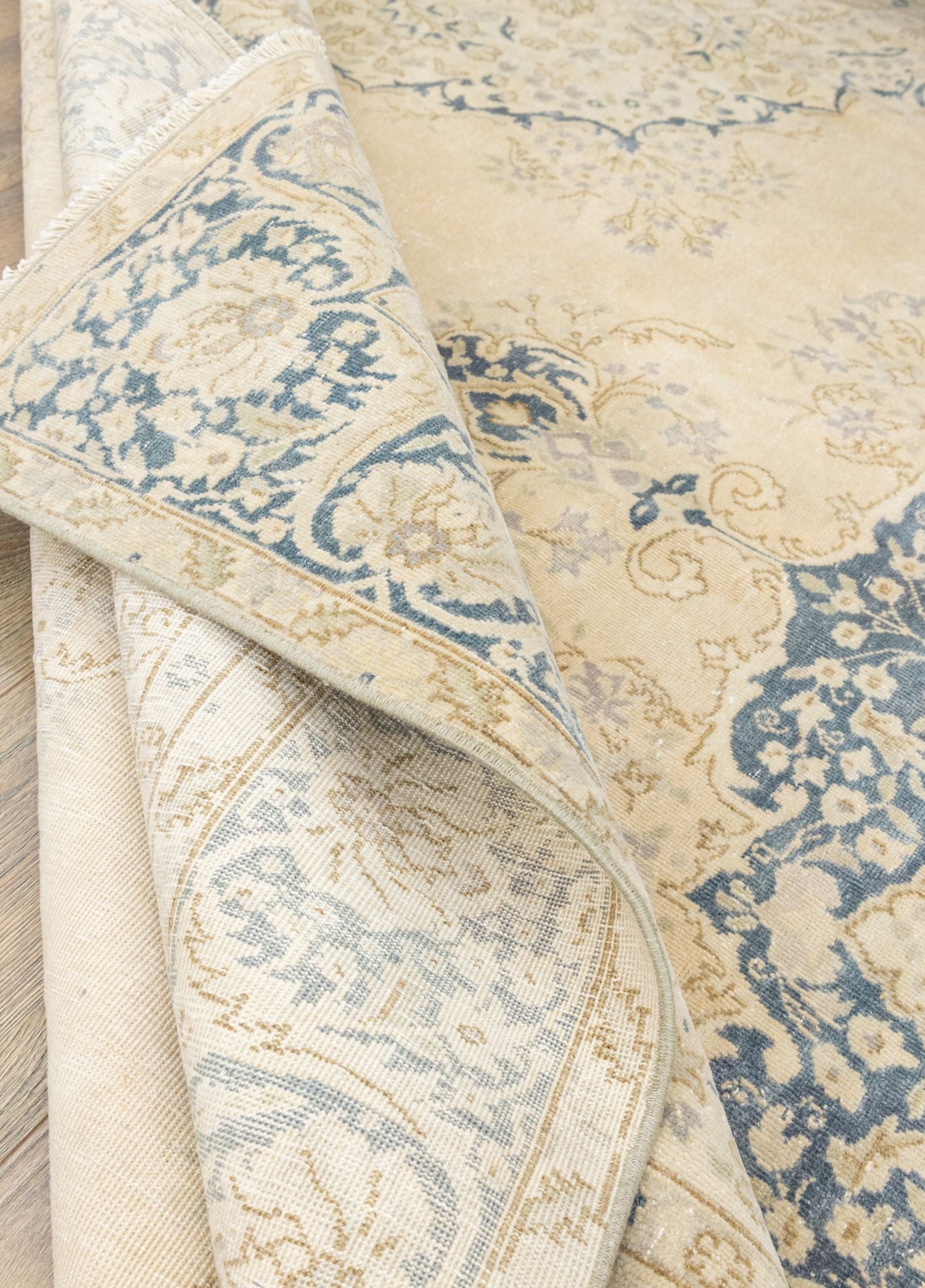 Soho Antiq-Azel Madalyon Desenli El Dokuma İran Halısı 229x346 Cm-Halı-6-Milagron.com