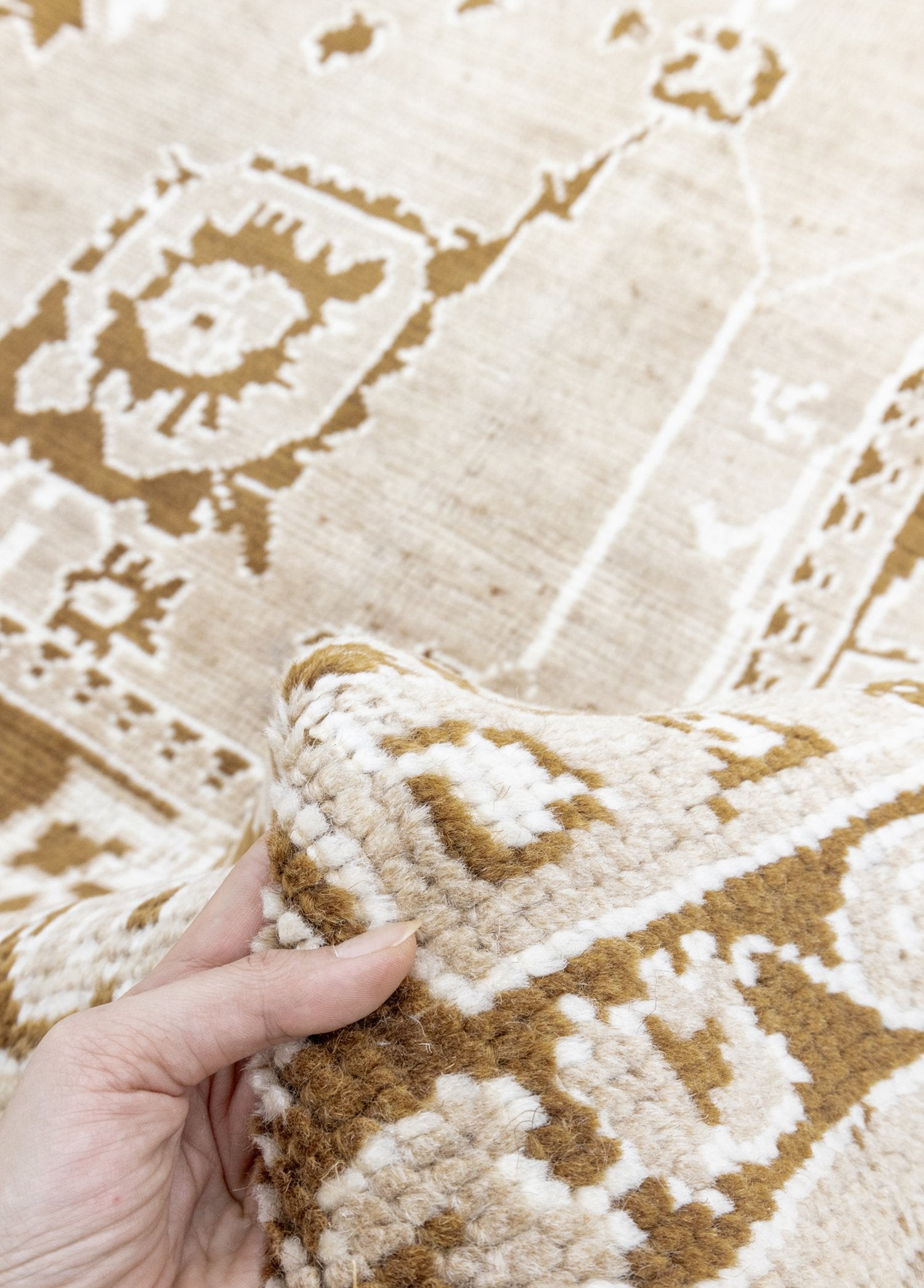 Soho Antiq-Bach Rustik Uşak Desenli Yün Halı 290x385 Cm-Halı-4-Milagron.com