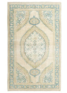 Soho Antiq-Balkı Madalyon Desenli El Dokuma Yün Halı 219x359 Cm-Halı-1-Milagron.com