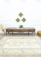 Soho Antiq-Barez Rustik Desenli El Dokuma Yün Halı 159x249 Cm-Halı-2-Milagron.com