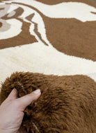 Soho Antiq-Baver Soyut Desenli El Dokuma Yün Halı 306x332 Cm-Halı-4-Milagron.com