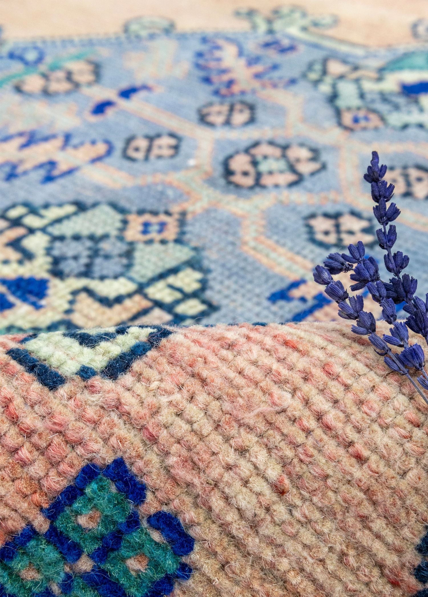 Soho Antiq-Belce Rustik Desenli Anadolu Halısı 106x170 Cm-Halı-4-Milagron.com