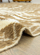 Soho Antiq-Belen Soyut Tasarımlı El Dokuma Shaggy Halı 167x232 Cm-Halı-5-Milagron.com