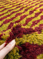 Soho Antiq-Beyreli Etnik Desenli El Dokuma Yün Halı 120x132 Cm-Halı-4-Milagron.com