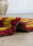 Soho Antiq-Beyreli Etnik Desenli El Dokuma Yün Halı 120x132 Cm-Halı-6-Milagron.com