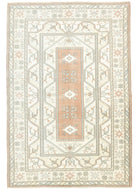 Soho Antiq-Beytus El Dokuma Krem Milas Halısı 199x294 Cm-Halı-1-Milagron.com