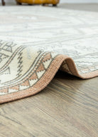 Soho Antiq-Beytus El Dokuma Krem Milas Halısı 199x294 Cm-Halı-5-Milagron.com