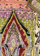 Soho Antiq-Bige İlkel Desenli El Dokuma Yün Halı 116x234 Cm-Halı-3-Milagron.com