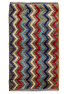 Soho Antiq-Buke Geometrik Desenli El Dokuma Yün Halı 94x160 Cm-Halı-1-Milagron.com