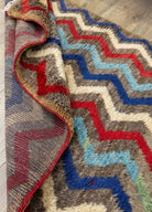 Soho Antiq-Buke Geometrik Desenli El Dokuma Yün Halı 94x160 Cm-Halı-5-Milagron.com