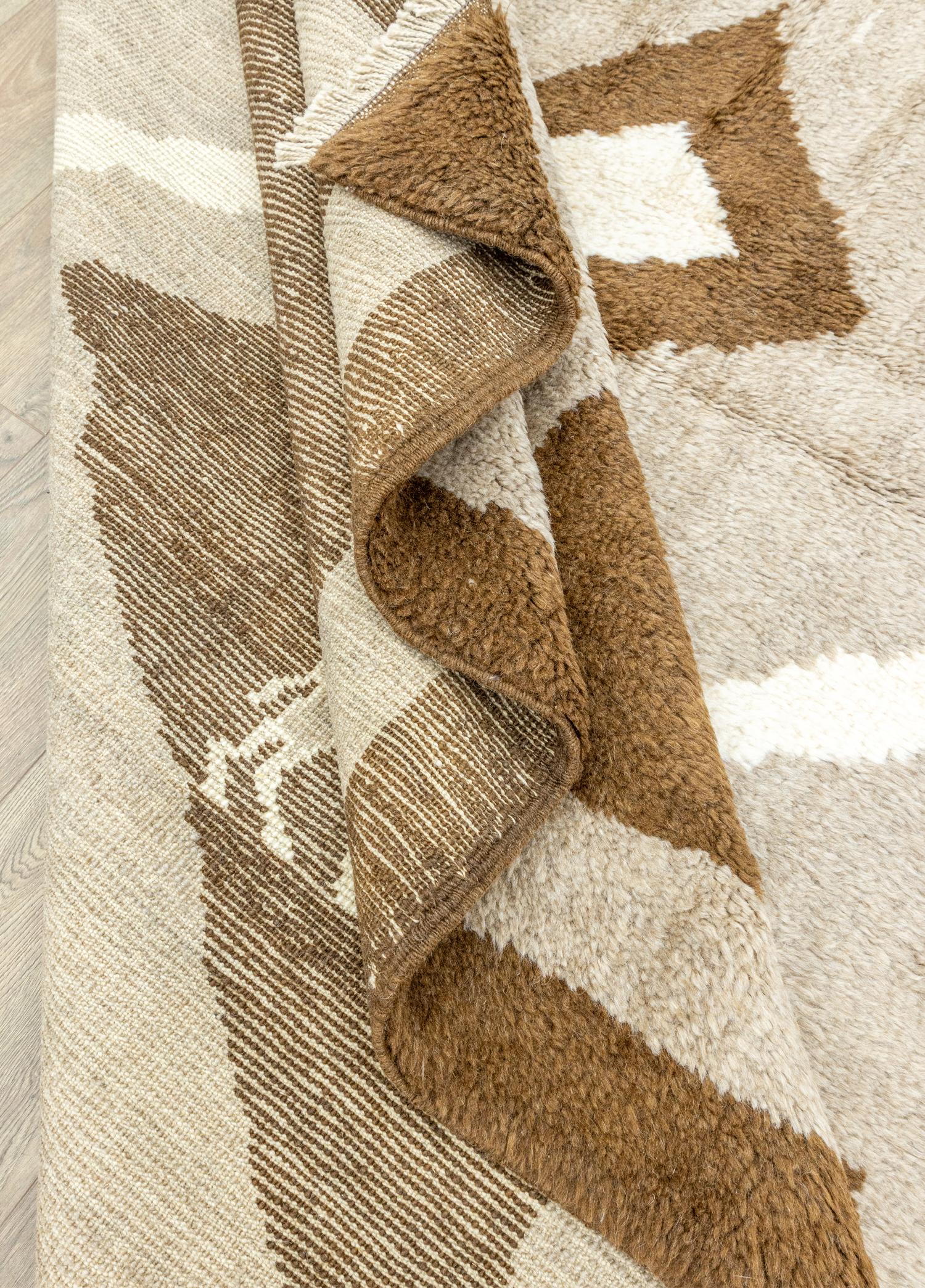 Soho Antiq-Caisa Deve Figürlü El Dokuma Moroccan Halı 269x304 Cm-Halı-6-Milagron.com