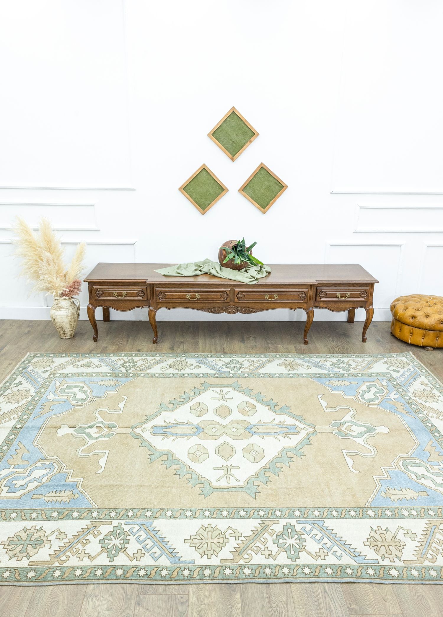 Soho Antiq-Cehrom Rustik Tarz El Dokuma Halı 211x300 Cm-Halı-2-Milagron.com