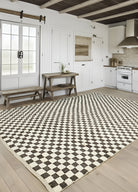 Soho Antiq-Cidal Damalı Büyük El Dokuma Yün Halı 305x436 Cm-Halı-2-Milagron.com