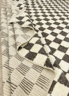 Soho Antiq-Cidal Damalı Büyük El Dokuma Yün Halı 305x436 Cm-Halı-6-Milagron.com