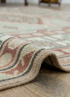 Soho Antiq-Cilo Geometrik Desenli El Dokuma Yün Halı 130x192 Cm-Halı-5-Milagron.com