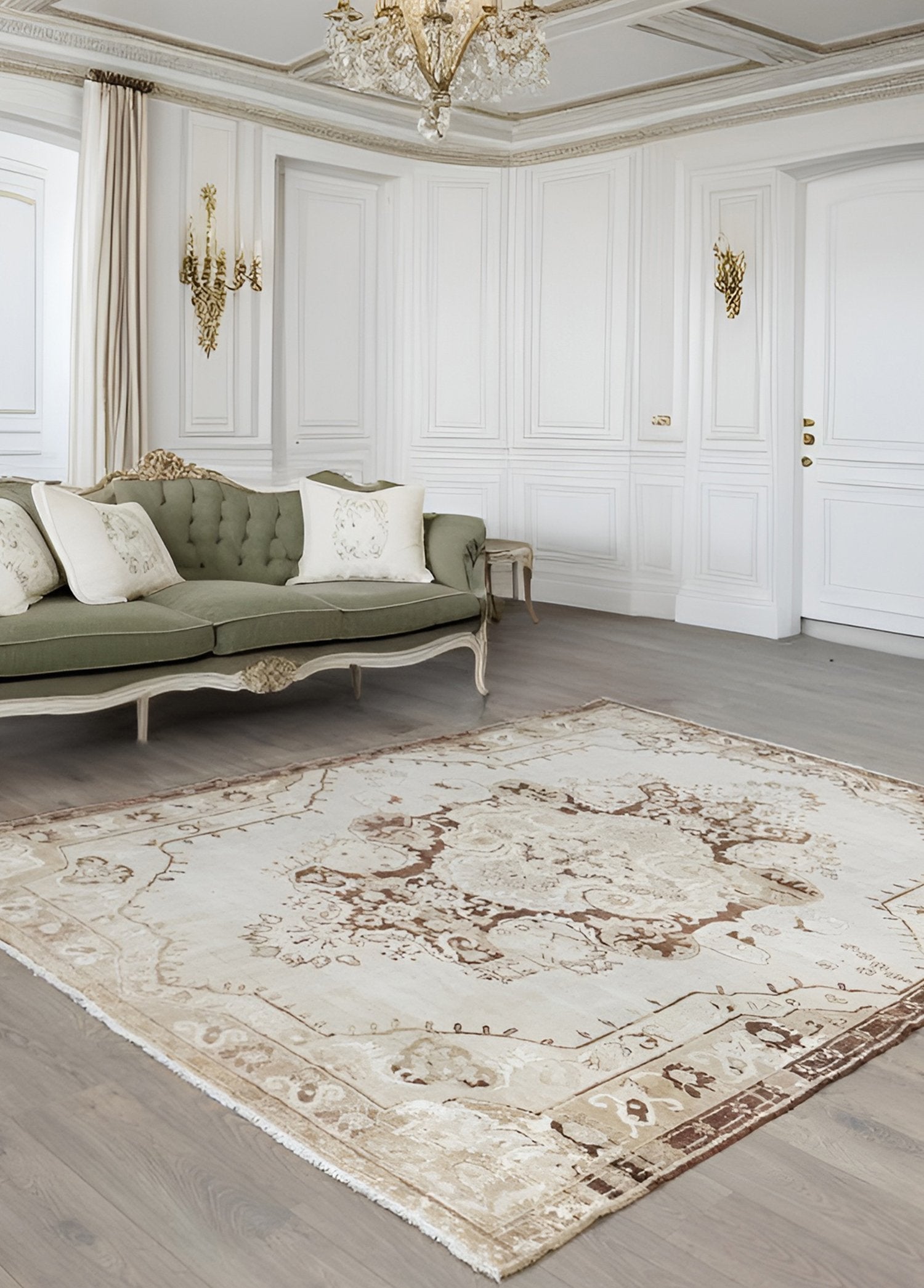 Soho Antiq-Craig Oriental Desenli El Dokuma Kars Halısı 217x289 Cm-Halı-2-Milagron.com