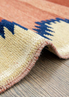 Soho Antiq-Dalen Etnik Desenli El Dokuma Yün Halı Kilim 110x142 Cm-Halı-5-Milagron.com