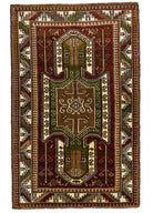 Soho Antiq-Dante Kazak Desenli El Dokuma Kars Halısı 153x235 Cm-Halı-1-Milagron.com