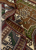 Soho Antiq-Dante Kazak Desenli El Dokuma Kars Halısı 153x235 Cm-Halı-6-Milagron.com