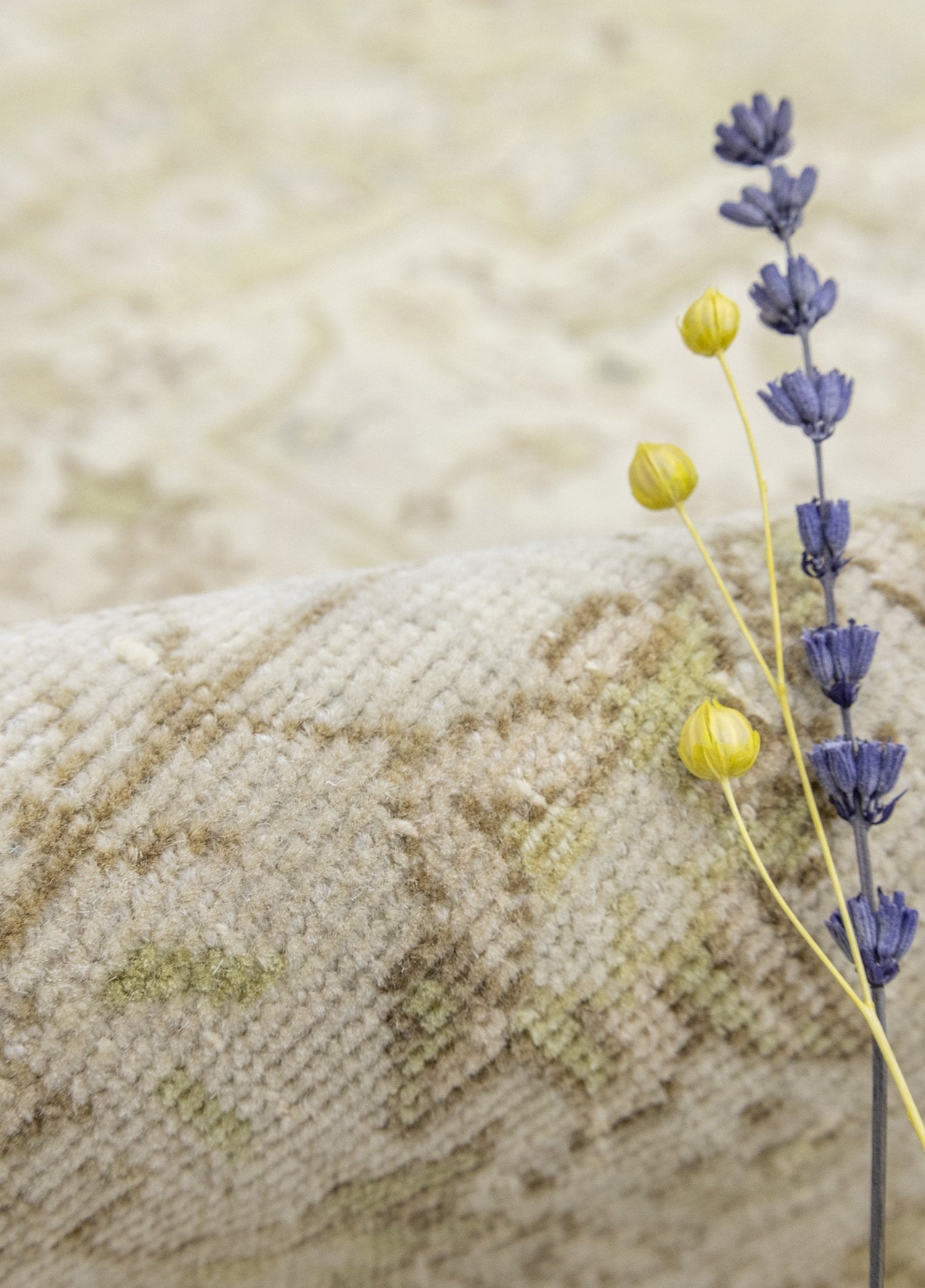 Soho Antiq-Daria çiçek Desenli El Dokuma Ladik Halısı 190x316 Cm-Halı-4-Milagron.com