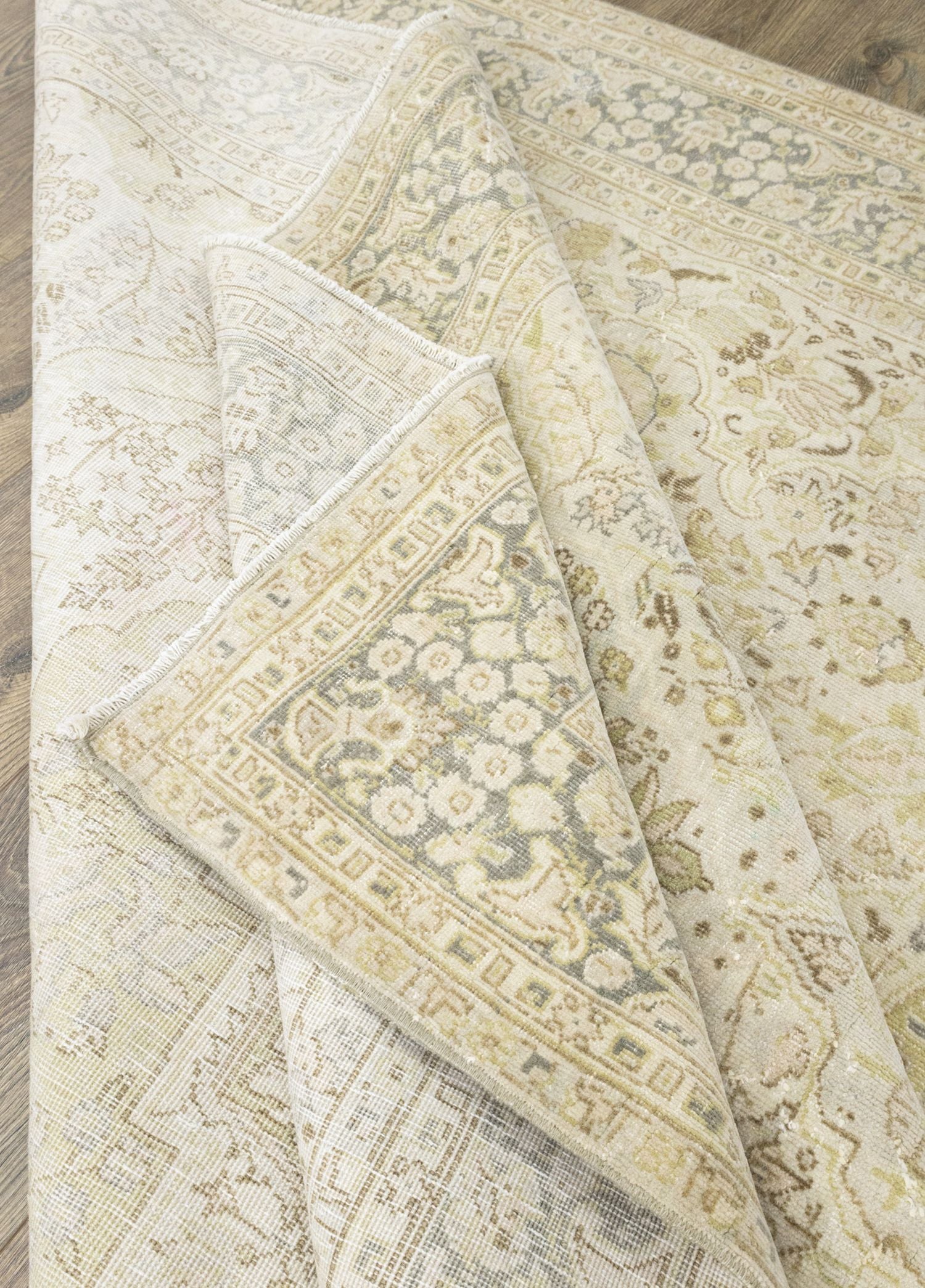 Soho Antiq-Daria çiçek Desenli El Dokuma Ladik Halısı 190x316 Cm-Halı-6-Milagron.com