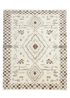 Soho Antiq-Dehri İlkel Desenli El Dokuma Tülü Halı 229x274 Cm-Halı-1-Milagron.com