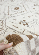 Soho Antiq-Dehri İlkel Desenli El Dokuma Tülü Halı 229x274 Cm-Halı-4-Milagron.com