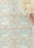 Soho Antiq-Desmal çiçek Desenli Yün Karapınar Halısı 138x227 Cm-Halı-3-Milagron.com