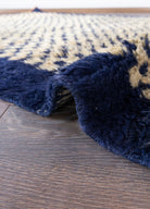 Soho Antiq-Dolf Dama Desenli Yün El Dokuma Tülü Halı 140x287 Cm-Halı-5-Milagron.com