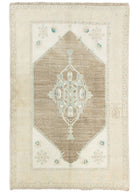 Soho Antiq-Edra Madalyon Desenli Yün Halı 148x228 Cm-Halı-1-Milagron.com