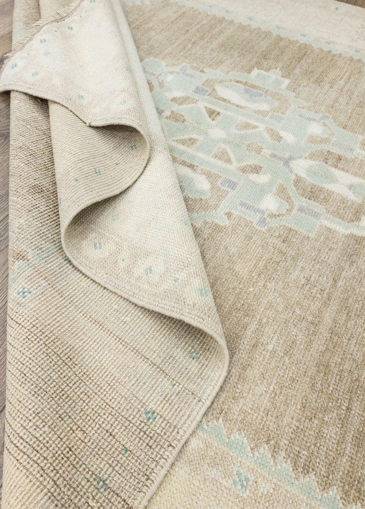 Soho Antiq-Edra Madalyon Desenli Yün Halı 148x228 Cm-Halı-6-Milagron.com